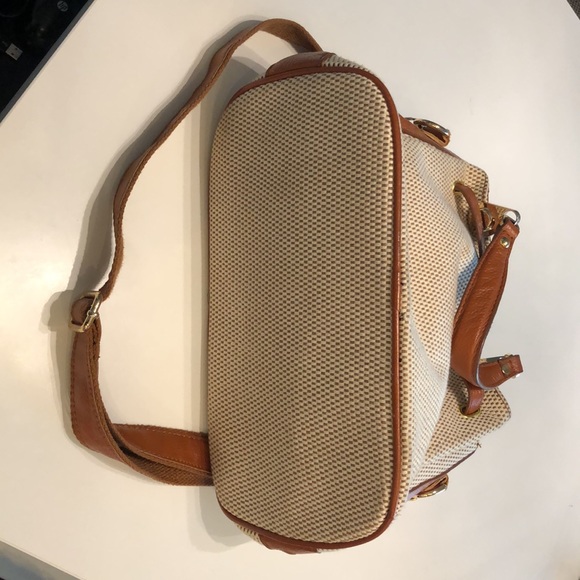 Beige bag with brown details - Picture 12 of 12